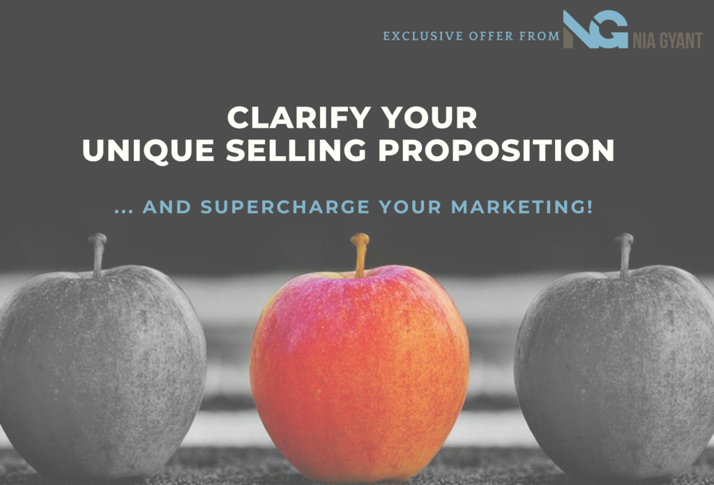Purchase the Exclusive Unique Selling Proposition Survey - Nia Gyant Marketing & Branding Survey