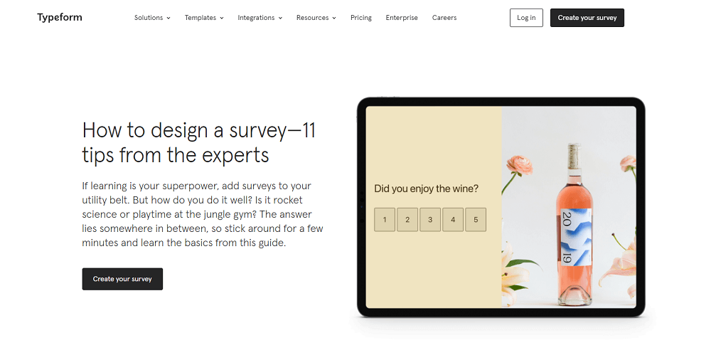 Typeform Survey Design Guide